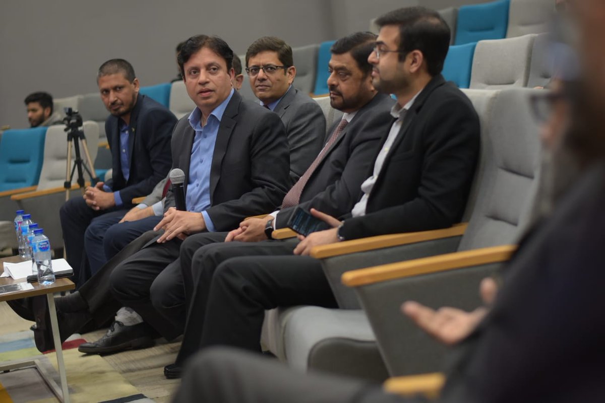IgniteNTF's tweet image. 🚀Witness the thrilling moments from #DigitalPakistan #CybersecurityHackathon2023, hosted at #NICLahore #LUMS. CEO Ignite, Asim Shahryar Husain, engages with the audience and elaborates on Ignite&apos;s initiatives. 🚨🔐 #LahoreHackathon2023 #ChallengeAccepted 💪 #Ignite #MOITT