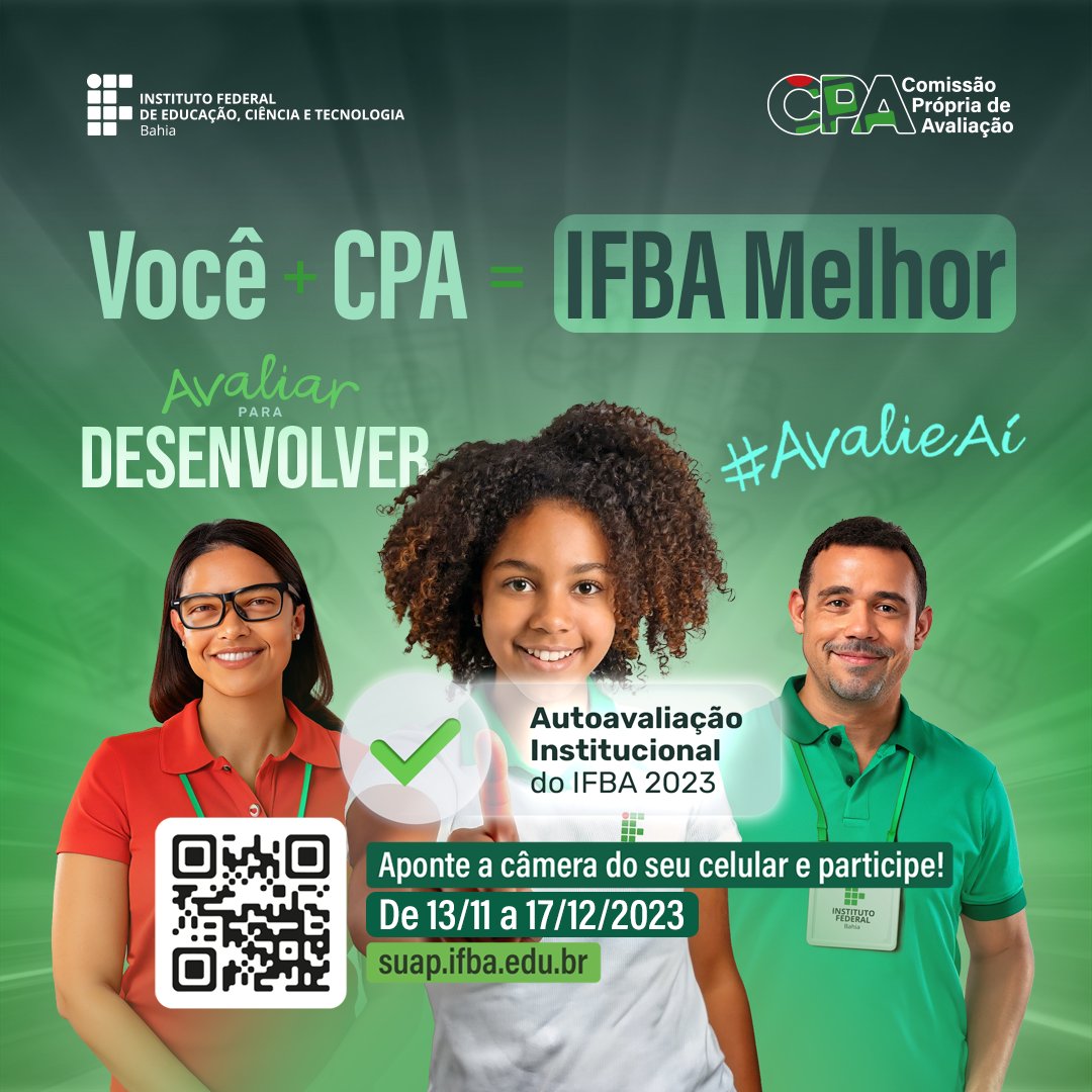 Outubro — IFBA - Instituto Federal de Educação, Ciência e Tecnologia da  Bahia Instituto Federal da Bahia