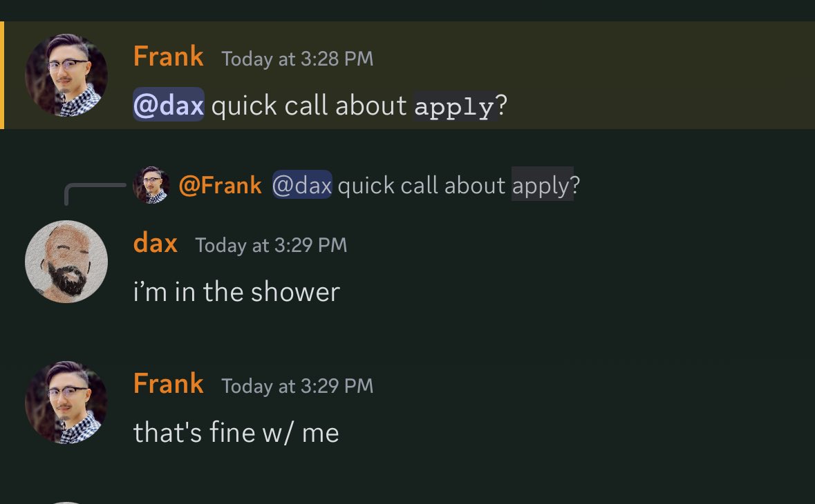 thdxr's tweet photo. people complain about getting slack messages outside of working hours but look at what i have to deal with https://t.co/DVTKUTXH1W