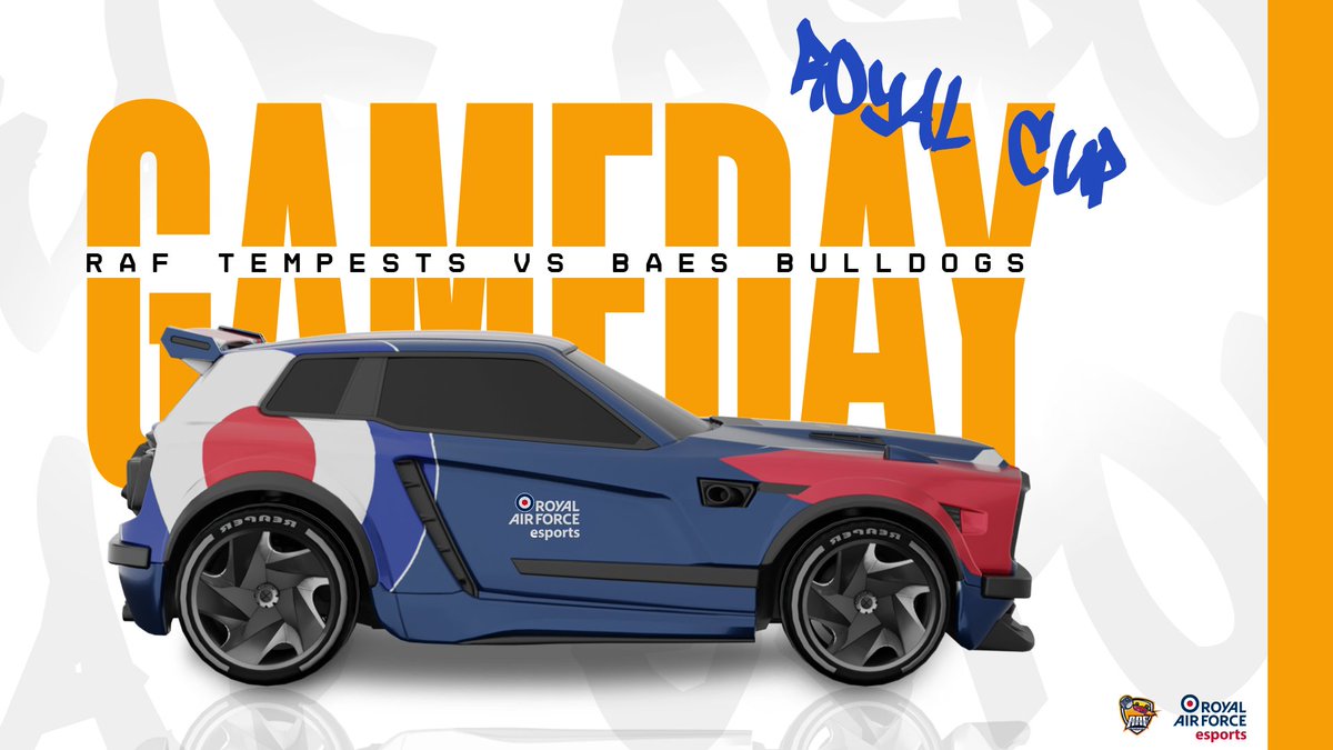 IT'S GAME DAY!

Join us in 10 minutes time to see the RAF Tempests take on the BAE Bulldogs in the first game in Week 3 of the Royal Cup!

Tune in to find out who will take home the points in this highly anticipated set of 4:

twitch.tv/raf_stormshado…

#RoyalCup #RAFEsports