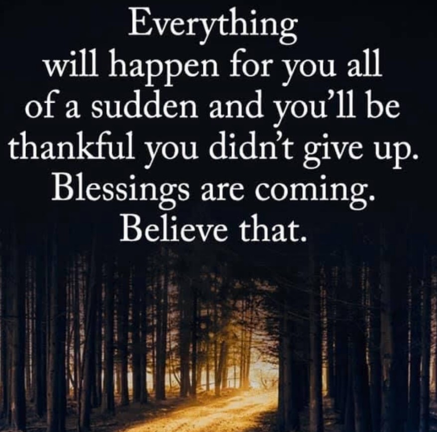 Happy Monday!  Still standing on Amos 9: 13-15!  This is the season of SUDDENLY blessings!  Be prepared! #Suddenlyblessingsontheway
#dontyoudarequit