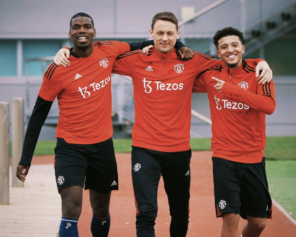 Nemanja Matic: “Among the players who would always be late were Paul Pogba and Jadon Sancho and couple of other players. The rest of us who were always on time were angry so we decided to form a kind of an internal disciplinary committee with me serving as its president.” #mufc