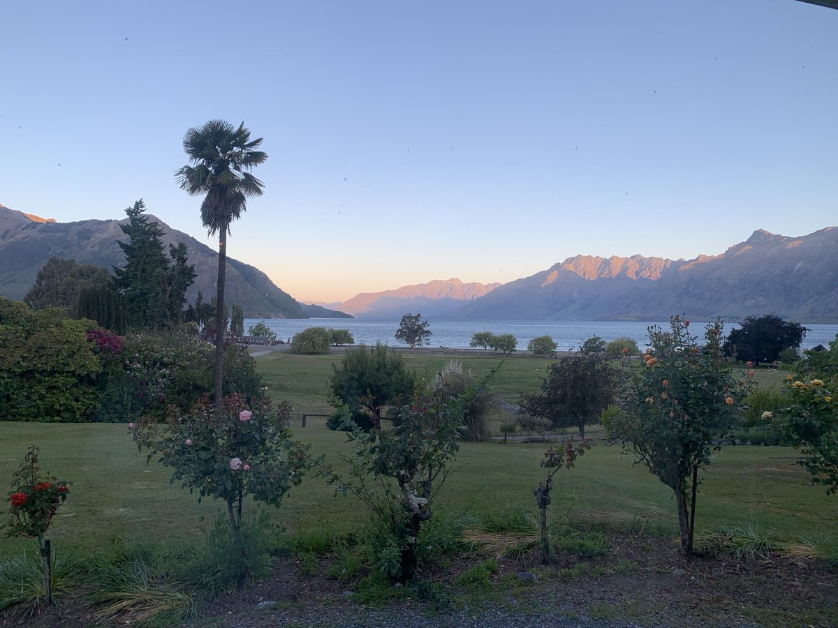 Fantastic evening at Mt Nicholas Station.