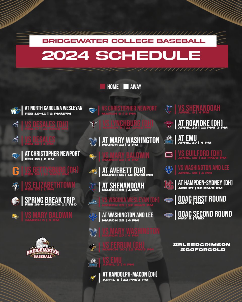 BCAthletics's tweet photo. Excited to get back on the diamond!⚾️

@BwaterBaseball Unveils 2024 Schedule #BleedCrimson #GoForGold

🔗 https://t.co/25pZgTAZ5U https://t.co/oYwz3VIeln