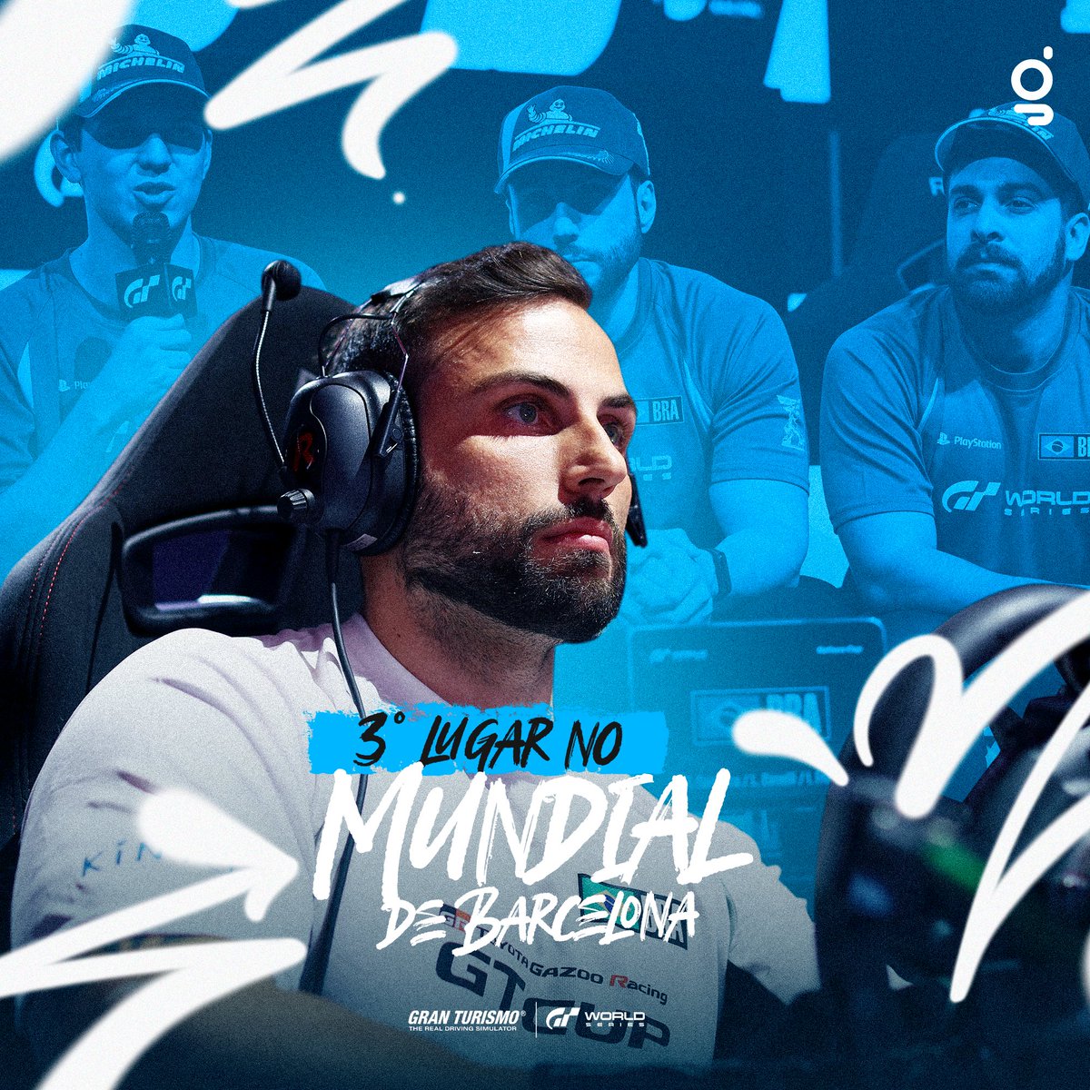galorysgg's tweet photo. Mais um pódio!! Parabéns ao Adriano por representar tão bem o Brasil no Mundial de Gran Turismo! Com ele, estamos conquistando cada vez mais espaço no cenário das Corridas Virtuais. Não é uma tarefa fácil e iremos melhorar cada vez mais, pois no próximo, iremos em busca do ouro! https://t.co/Ow28mjIpyc