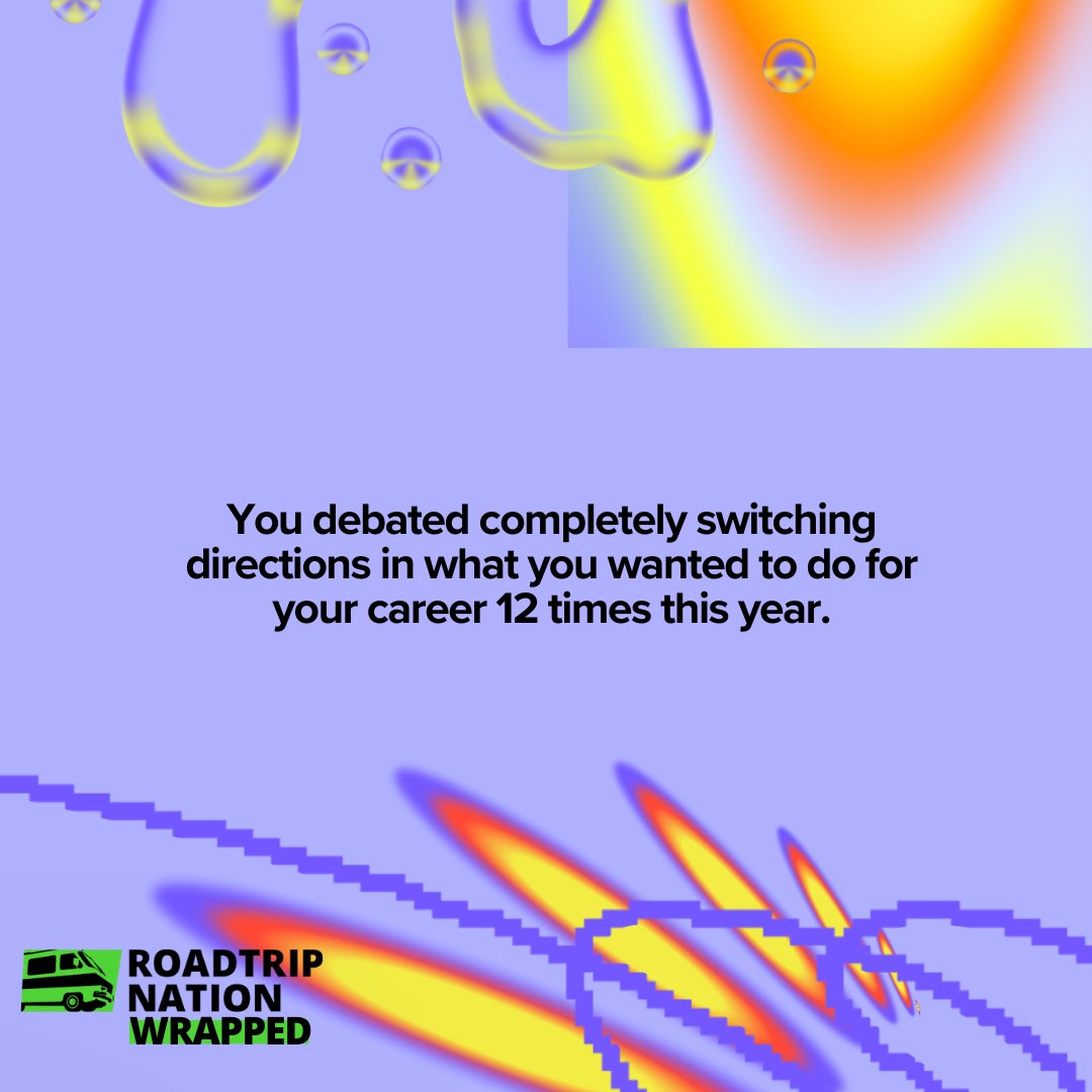 This is adulting in 2023 🤩 What was your year like?

#roadtripnation #careeradvice  #wrapped