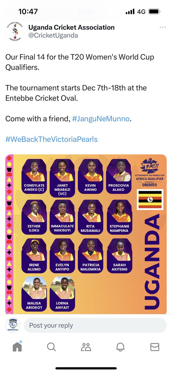 Soroti Cricket Academy tweet media