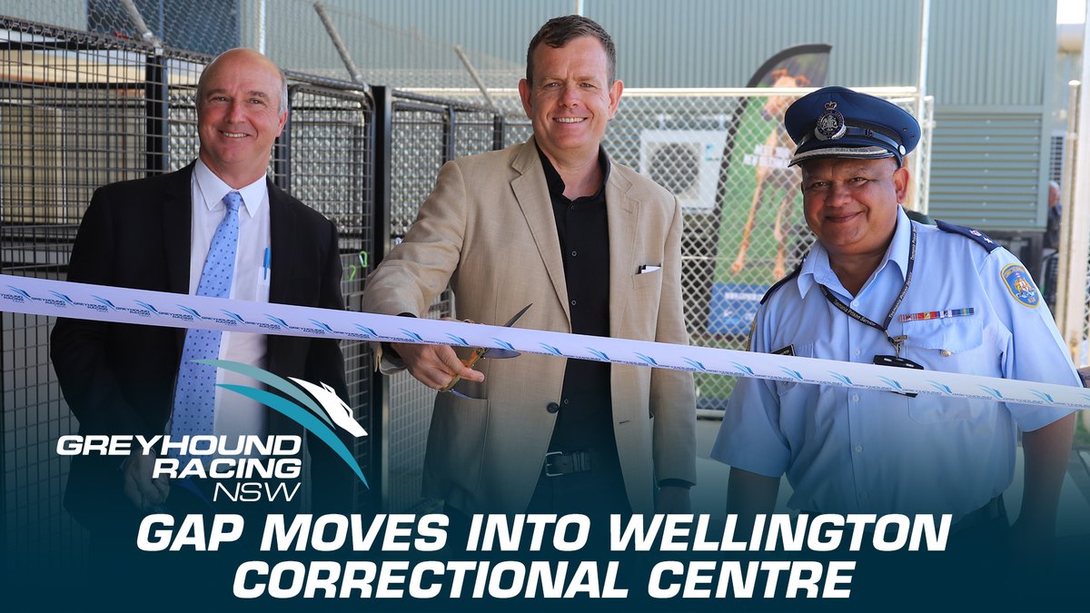 Inmates at the Wellington Correctional Centre will be the latest to take part in a unique program where they will help train greyhounds for life as a pet.

Read More: grnsw.com.au/news/2023-12-0…
#thedogs #GAP #GAPNSW