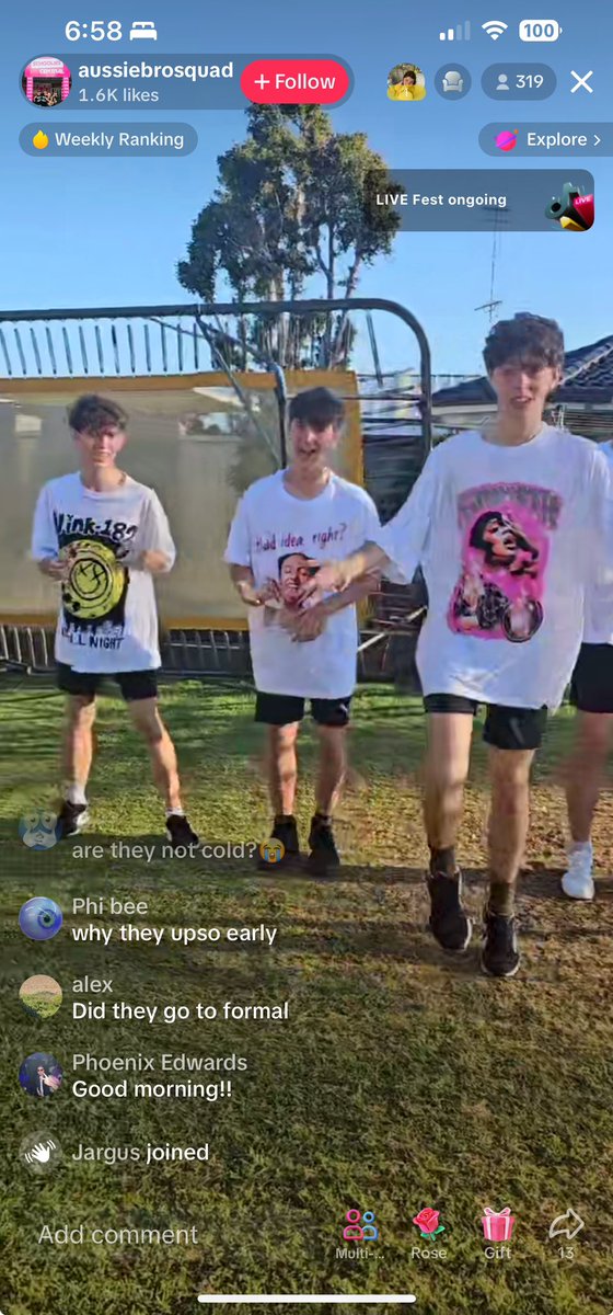 markp_'s tweet image. Genuinely someone needs to do a welfare check on these kids. They were dancing at 11:30pm last night and they’re up doing it before 7am this morning!? Something NQR.