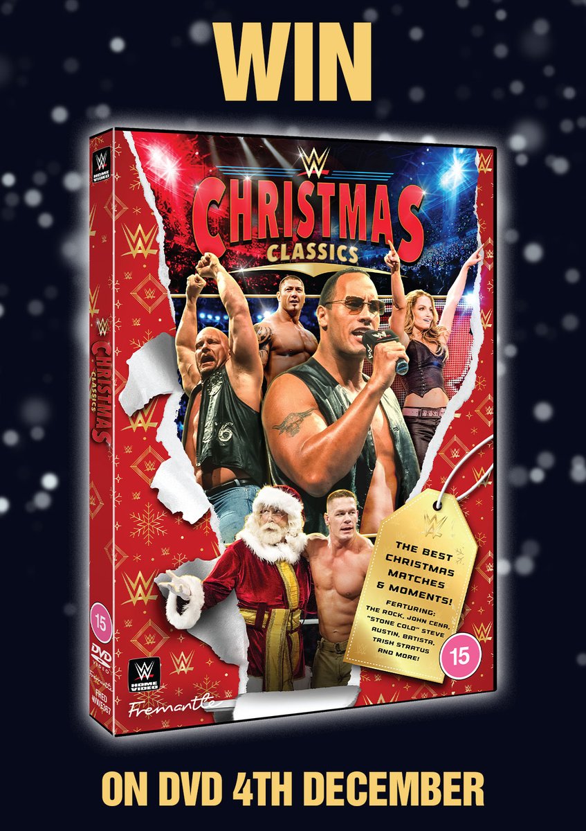 *** COMPETITION TIME *** Our friends at @WWEHomeVideoUK have given us TWO copies of WWE: Christmas Classics on DVD to give away. FOLLOW and RT by MIDDAY on FRIDAY DECEMBER 8th for the chance to win one. ** OVER 18 UK ENTRANTS ONLY** hearst.co.uk/terms-and-cond…