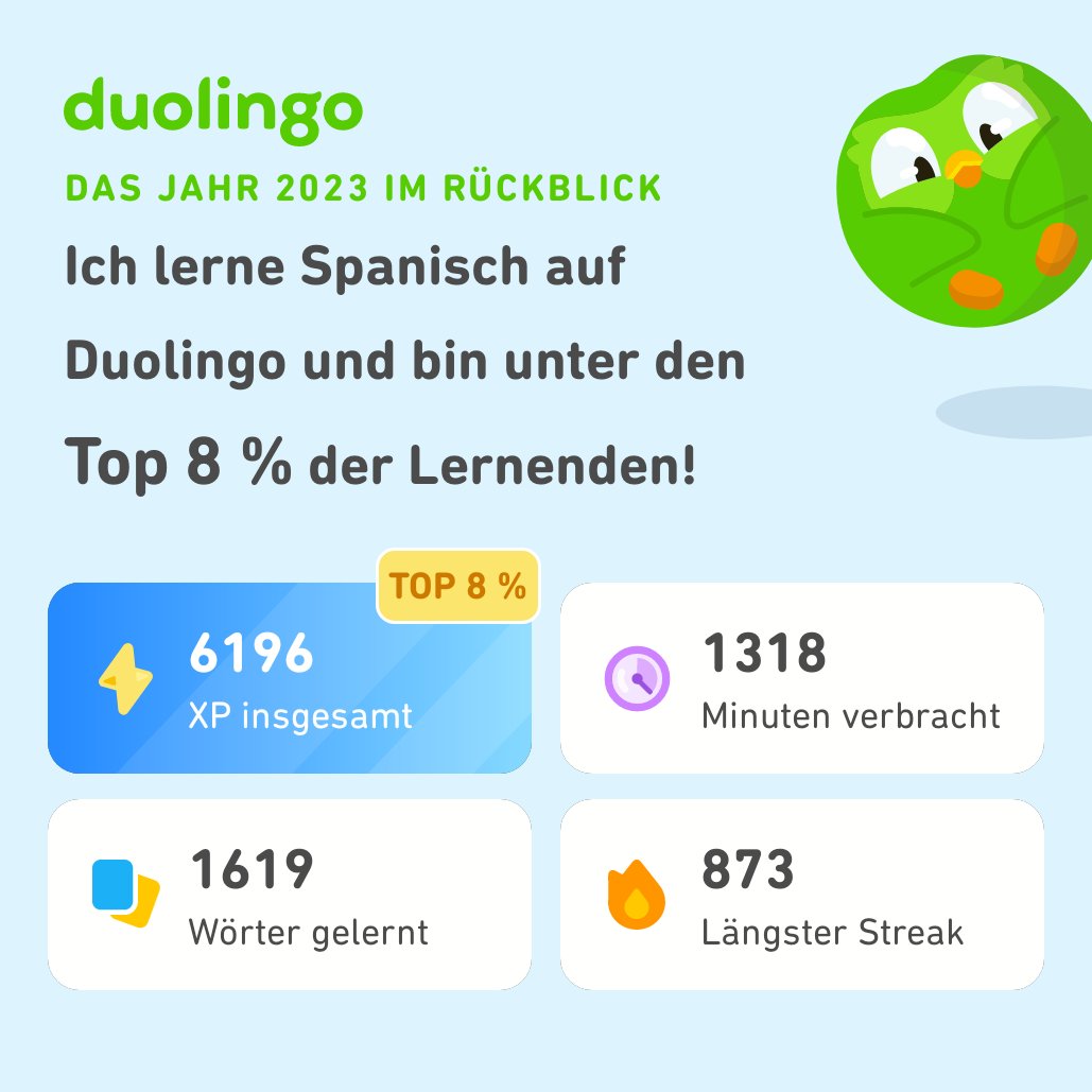 Benny8Westside's tweet photo. Yo hablo espanol un pocito #Duolingo365 https://t.co/hRZSTanXiy