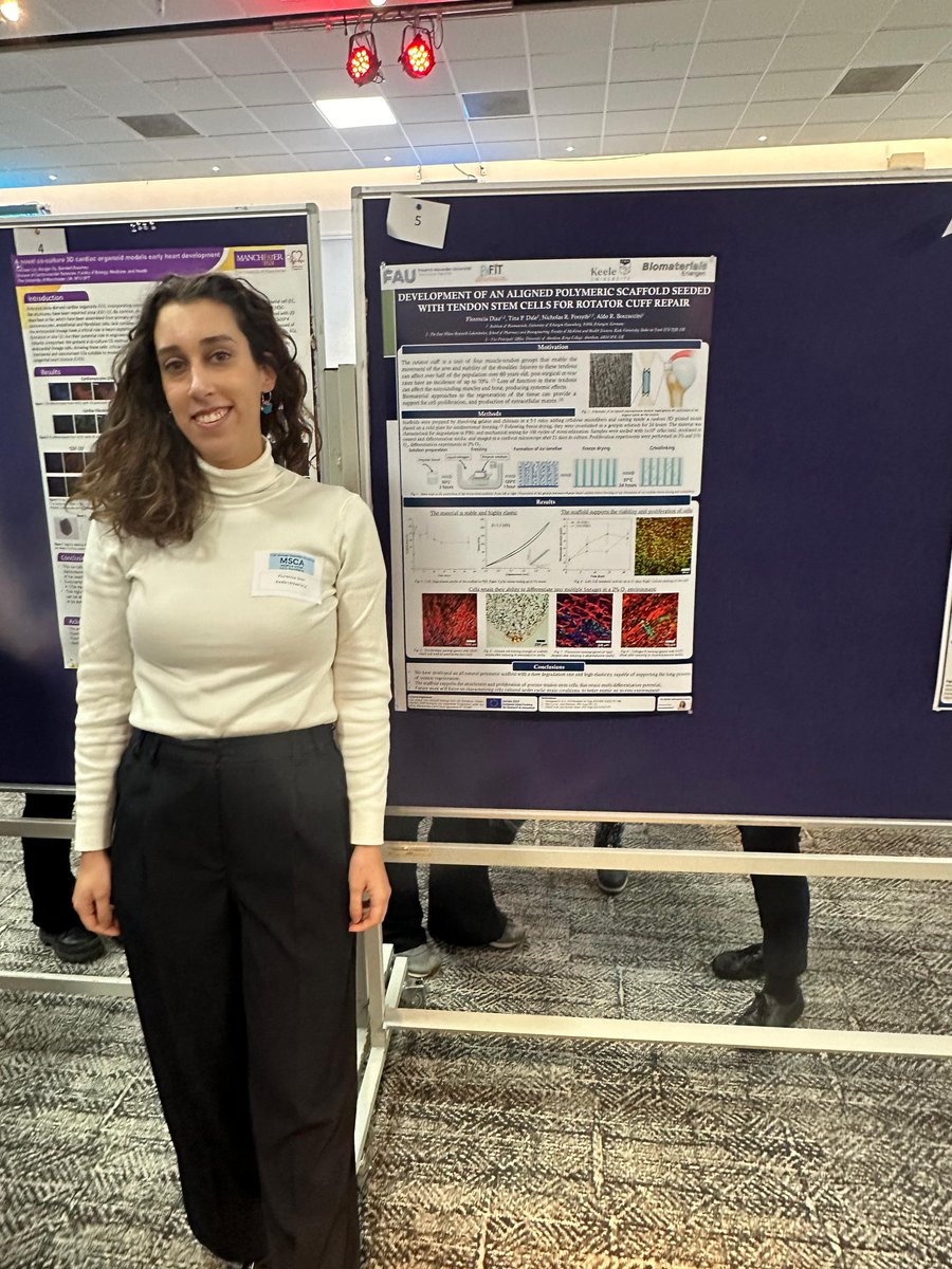 Flor Diaz (@flordiazvazq) on Twitter photo Thrilled to have presented our work at the Mercia stem cell Alliance Annual Meeting in Nottingham today!
<a href="/P4Fit/">P4_FIT</a> <a href="/Boccaccini_Lab/">Biomaterials_Erlangen</a> <a href="/nrforsyth/">Nick Forsyth</a> <a href="/TinaPDale1/">Tina P Dale</a> Thrilled to have presented our work at the Mercia stem cell Alliance Annual Meeting in Nottingham today!
<a href="/P4Fit/">P4_FIT</a> <a href="/Boccaccini_Lab/">Biomaterials_Erlangen</a> <a href="/nrforsyth/">Nick Forsyth</a> <a href="/TinaPDale1/">Tina P Dale</a>