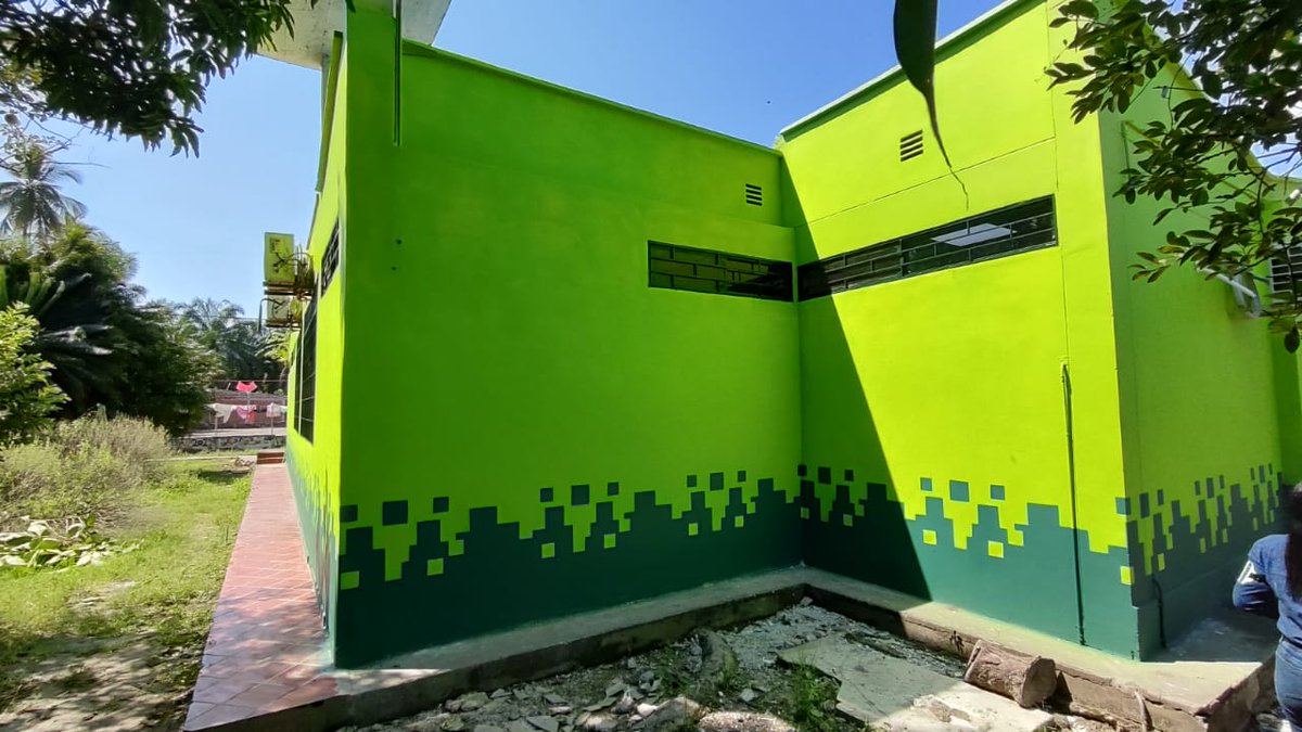 JairoToquica's tweet photo. El mejoramiento, por el orden de los $172 millones, corresponde a una inversión social del Proyecto Sísmico Flamenco 3D
Cambio de cielorrasos, sistema eléctrico, aires acondicionados, andenes, mampostería y pintura general. Gracias @EcopetrolMag

Puerto Wilches, #GrandePorSiempre https://t.co/x6jIzQFokJ