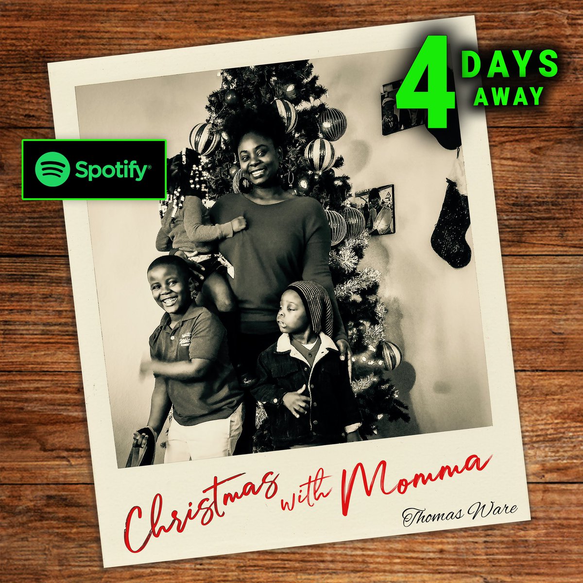 ThomasWare's tweet image. Check out new music from me called "Christmas With Momma" on Friday on @SPOTIFY 
Go ahead and follow me by clicking here at open.spotify.com/artist/5czwQsY…

#Spotify #Spotifychristmas #spotifyholiday #spotifyforartists #rnb 🔥