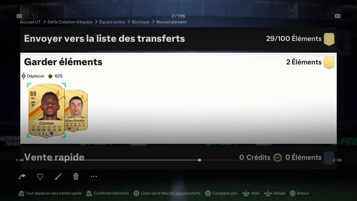 FootKaio's tweet photo. Le Top ✅ du Week end c'est Joelinton que dire sur lui, juste trop fort enfin du gabarit au milieu et même si ça me fait chier je le trouve meilleur que De Jong.
Côté 💰 pas grand chose mais des fodders, mais par contre sur 3 choix 84+ avoir 10 joueurs 84 c'est trop... #EAFC24 https://t.co/mQ5lqCfq2X