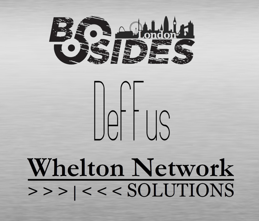 BSidesLondon's tweet photo. #BSidesLDN2023 Silver sponsors

DefFus
https://t.co/Li5fOFjx6G

Whelton Network Solutions
@WNS_Networks 
https://t.co/ecMOSskh33 https://t.co/vPhr9uEgNr