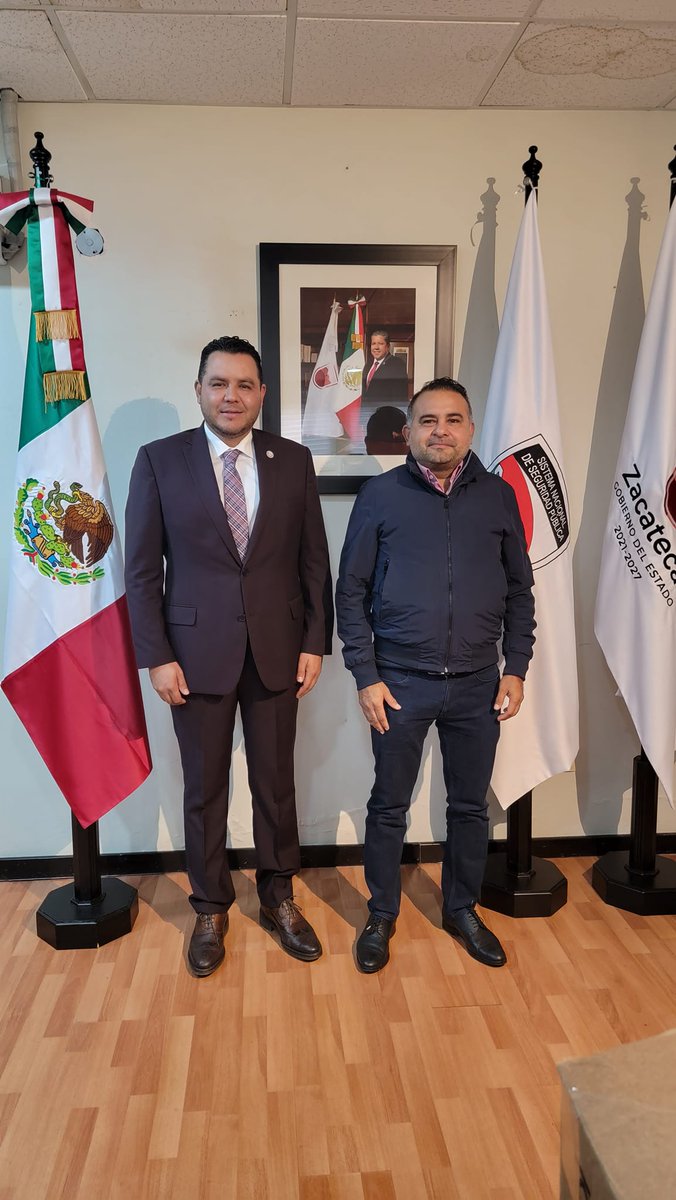 Sostuve reunión con el Diputado Local Armando Delgadillo Ruvalcaba, Presidente de la Comisión de Seguridad Pública en la LXIV Legislatura del Estado de Zacatecas, abordando temas relativos a los avances del Secretariado Ejecutivo bajo los programas y subprogramas de prioridad...