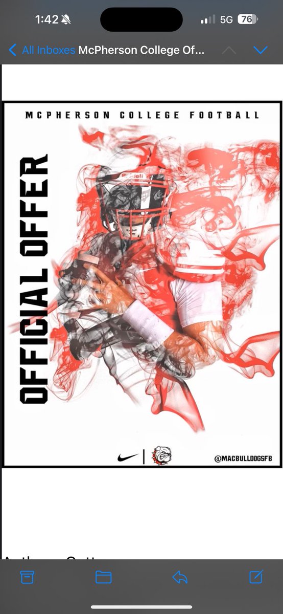 Blessed to receive my second 🅾️ffer from <a href="/coach_cotton_19/">Anthony Cotton</a> thank you #mcphersoncollege