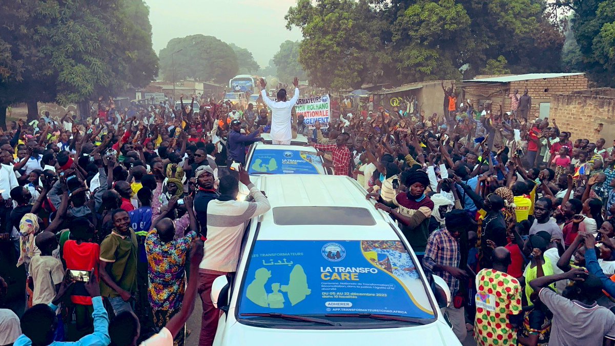Merci #Moundou pour cet accueil de coeur et rendez-vous le 08 décembre pour un meeting de solutions pour un Tchad réconcilié et transformé dans la justice, l’égalité et la diversité. MS
#TransfoCare_Chapitre_Moundou
