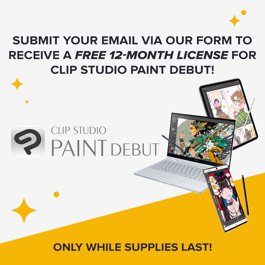 COMING SOON - Clip Studio x Tapas WEBCOMIC ART CHALLENGE! 🤯🎨👩‍🎨
Dates: Dec 5th 2023 - Jan 16th 2024 🗓️

Creatives get ready 🏃‍♀️ Tapas is partnering with <a href="/clipstudiopaint/">CLIP STUDIO PAINT</a>
to bring you an art challenge perfect for beginner and intermediate artists 💻🖌️