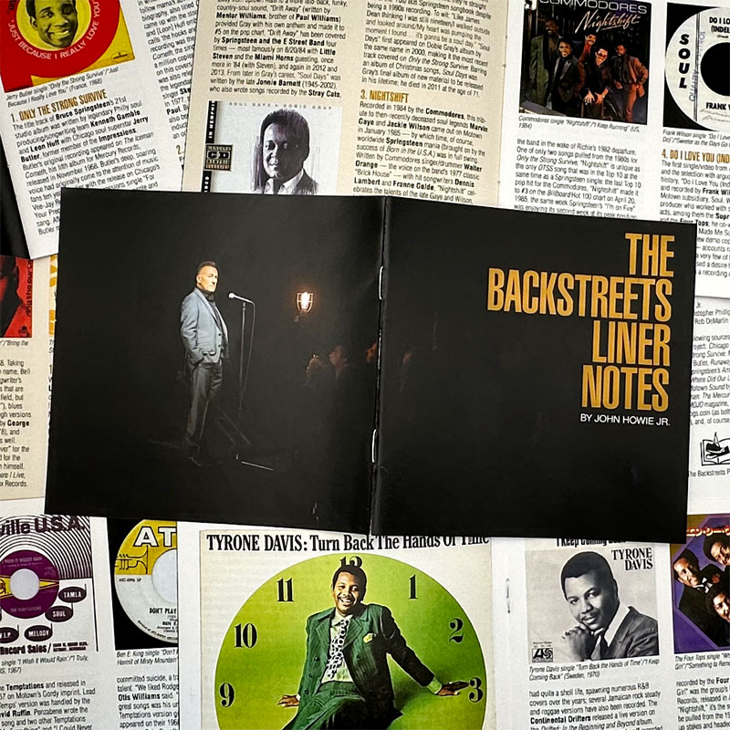 Available for the 1st time on its own: our printed supplement for 'Only the Strong Survive,' a 16-page insert booklet with song-by-song liner notes. Sized to fit into the CD digipak, or store it in your LP sleeve… or put it in a stocking! Get yours here: backstreets.com/Merchant2/merc…