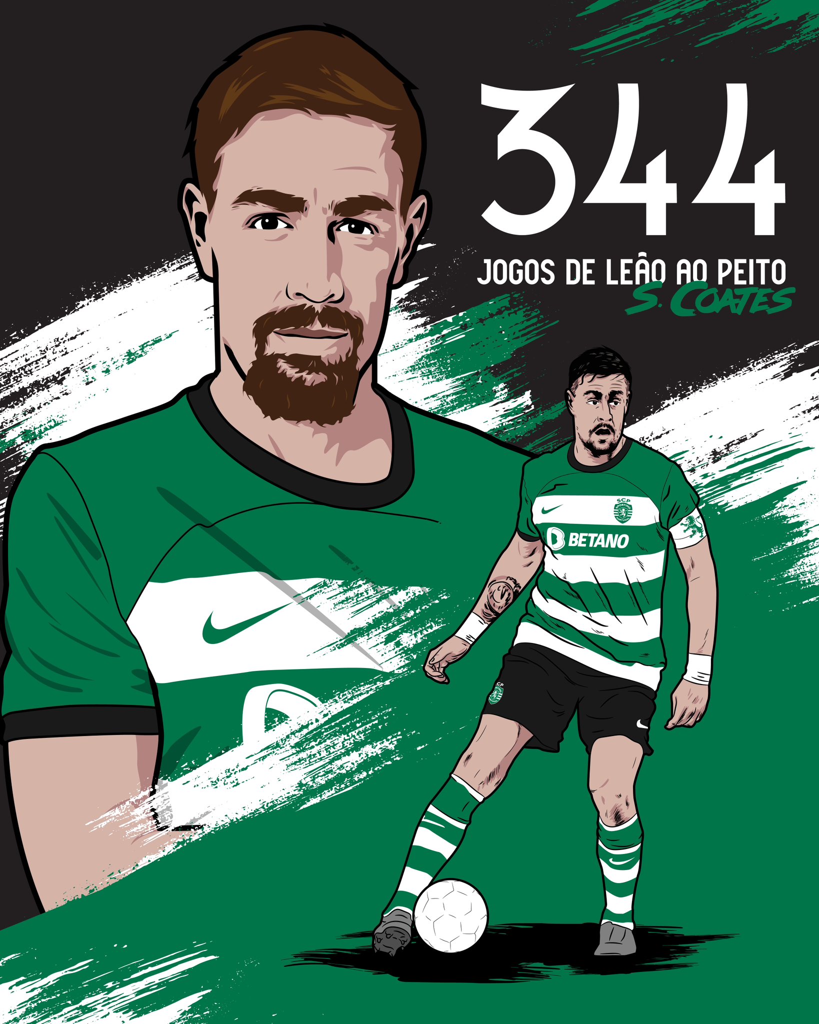 Sporting CP on X: .@nunomsantos11 completou ontem o jogo 1️⃣5️⃣0️⃣ de Leão  ao peito 👏  / X