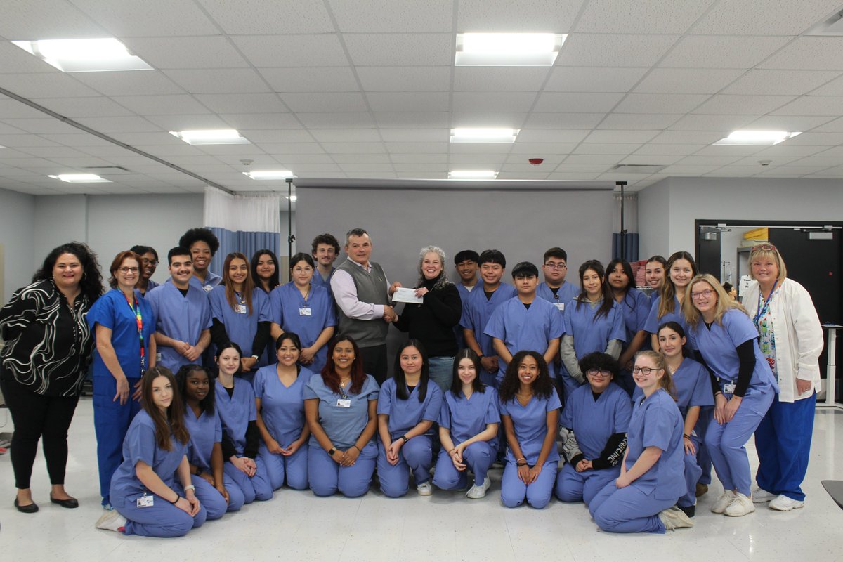 We are so grateful for the generous donation from Assured Healthcare Staffing!🙏Thank you for investing in the education of our CNA students! #cte