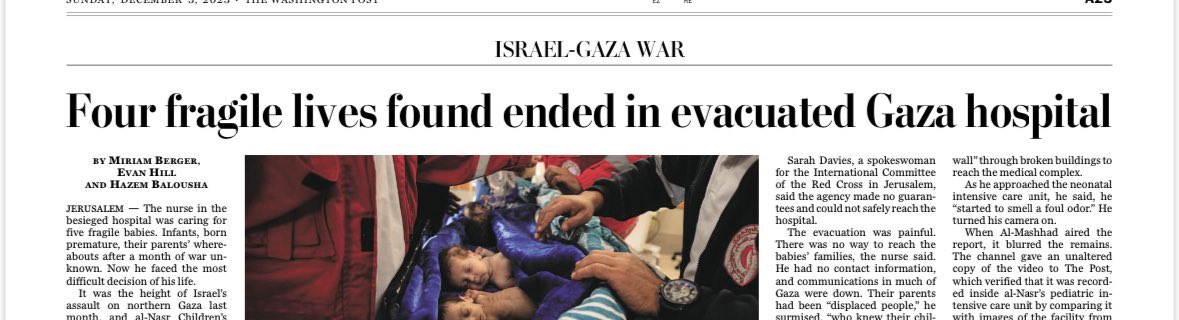 “Lives found ended” is not a phrase in English. This is the first time it has ever been used. The daily coining of new euphemisms. The shame of it.