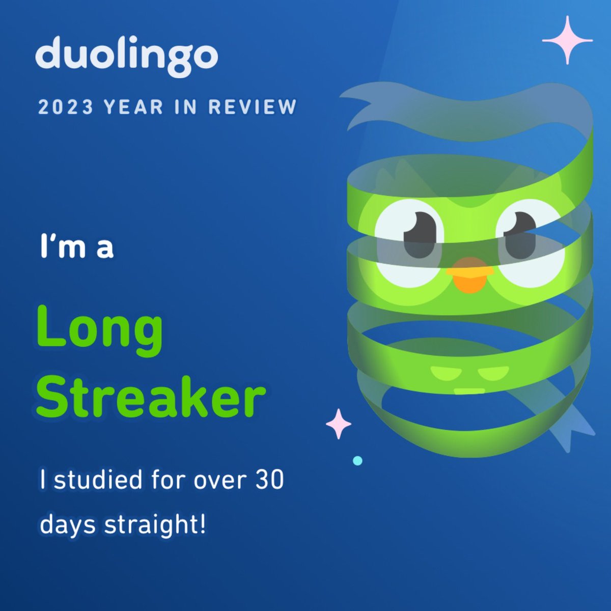 I’m a Long Streaker! What’s your Duolingo learner style? #Duolingo365