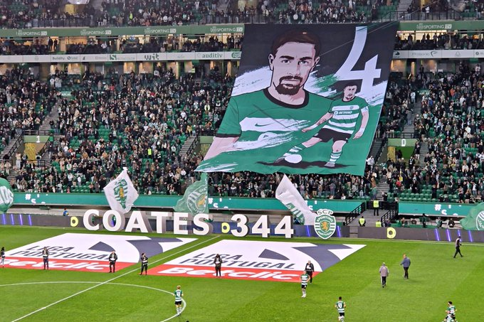 Coates homenageado em Alvalade 🦁