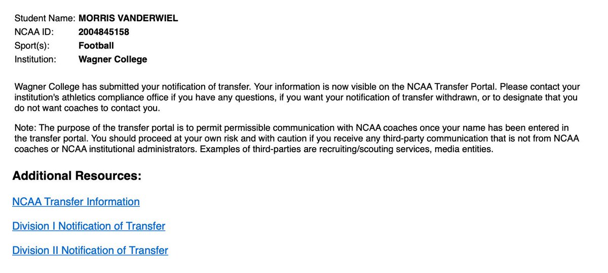 Officially in the transfer portal with 2 years of eligibility! youtu.be/khbTIHjeVOU?si…