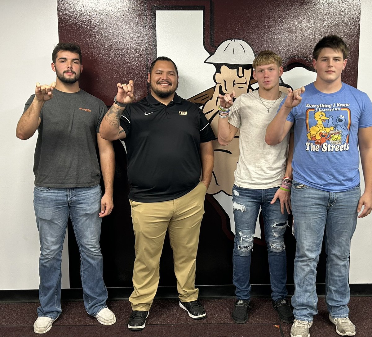 Roughneck Football (@chs_roughnecks) on Twitter photo Big shout out to <a href="/Coach_GarciaJ/">Coach Johnny Garcia Jr.</a> and <a href="/TLU_Football/">TLU Football</a> for stopping by <a href="/CBISDTx/">Columbia-Brazoria</a> to #recruitaroughneck Big shout out to <a href="/Coach_GarciaJ/">Coach Johnny Garcia Jr.</a> and <a href="/TLU_Football/">TLU Football</a> for stopping by <a href="/CBISDTx/">Columbia-Brazoria</a> to #recruitaroughneck