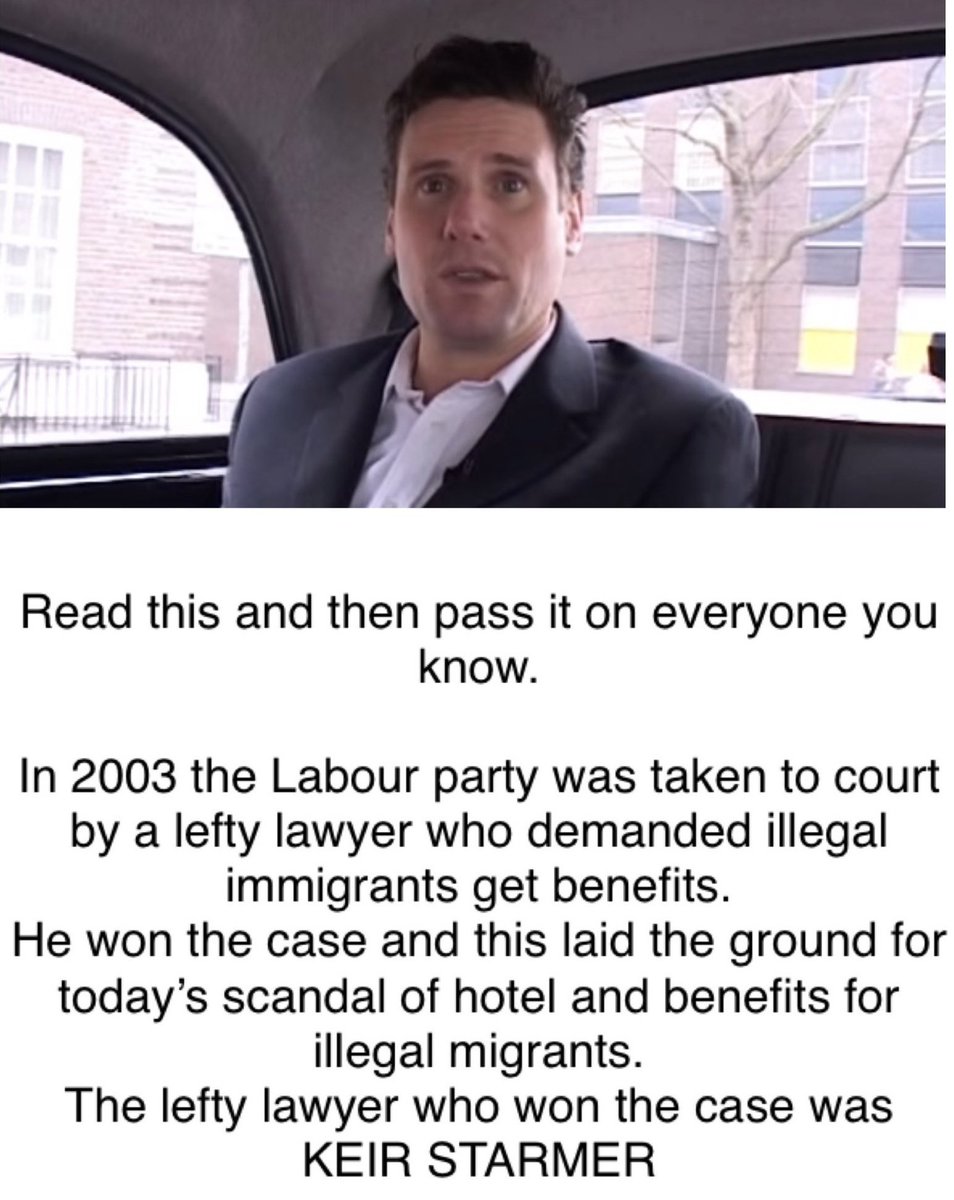 Never, ever vote, Keir Starmer. Definitely never, ever vote Labour. Please, retweet so everyone knows the truth...😮😯😲