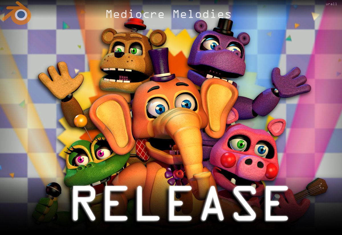 WeeeZer_Real, All my Fnaf Blender Retextures and Models