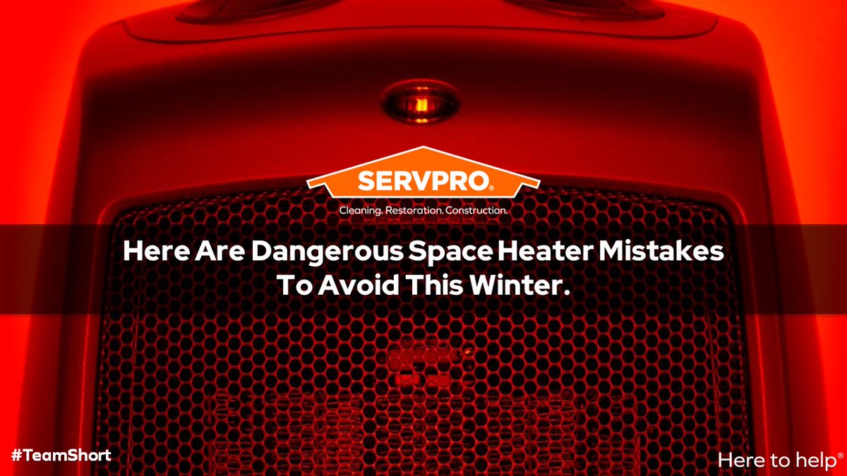 Stay safe and warm this winter by avoiding these 3 dangerous mistakes with space heaters: Please don't leave them unattended.  Don't place them near flammable items. Don't plug them anywhere but the wall.  Remember, a little caution goes a long way.