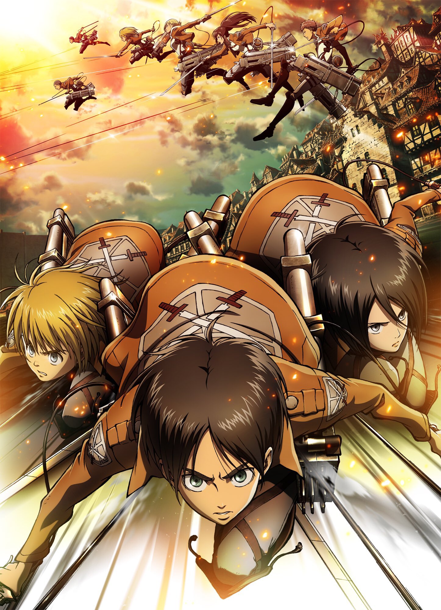 AnimeTV チェーン on X: Attack on Titan anime has officially ended