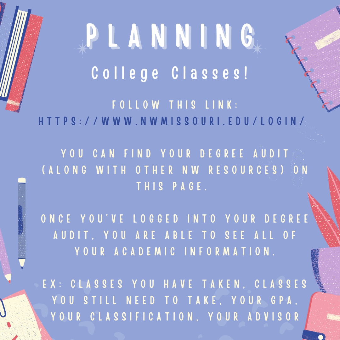 Planning College Classes Tips - Utilize your Degree Audit when preparing to register for classes.

#classplanning #collegeclasses #collegetips #collegesuccess #collegesuccessskills #degreeaudit