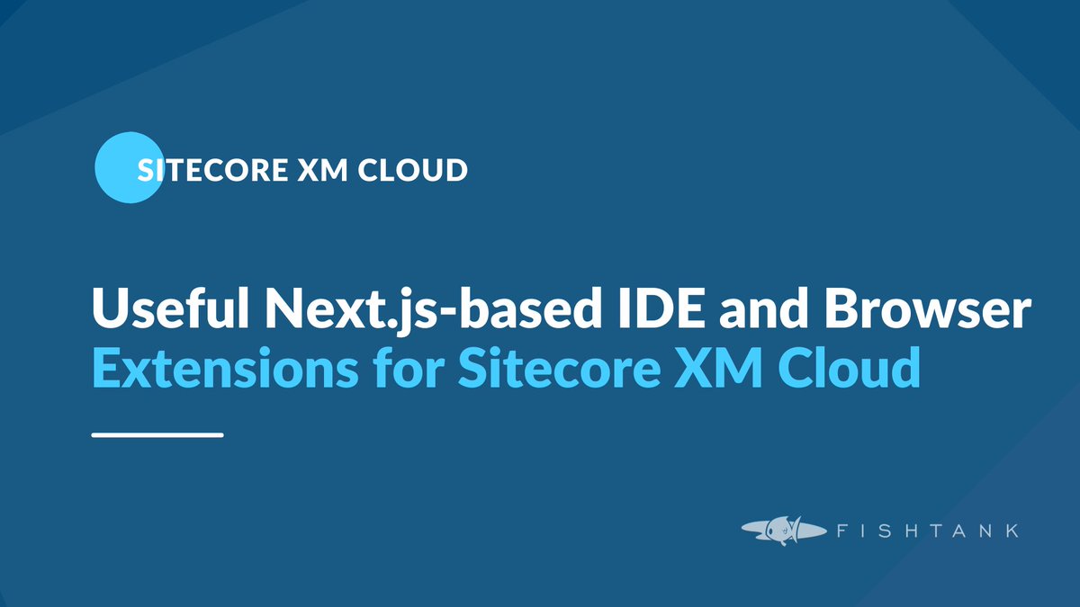 🌐  Developers, enhance your #Next.js programming for <a href="/Sitecore/">Sitecore</a> #XMCloud with our latest blog with indispensable IDE and #Browser Extensions that can transform your workflow.

🔗 ow.ly/Vr6c50QeC4q

#WebDevelopment #ProgrammingTools #TechTips