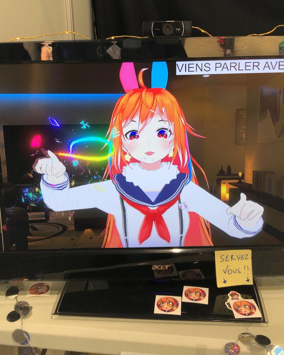 Ponoki_Chan's tweet photo. ✨Merci à Anim’est pour ce weekend incroyable !! Merci à toutes les personnes qui sont venues me voir vous m’avez tous touchée !! Et bienvenue à celles et ceux qui m’ont découverte durant la convention ❤️✨
#vtuberfr #warudo #virtualface #convention #animest #vtuber #xranimator https://t.co/i6BFPYaS7z