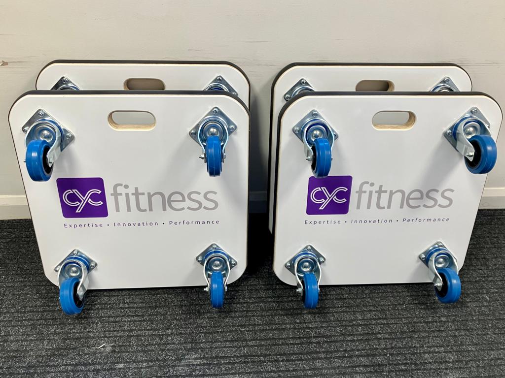 EvoSupplies1's tweet photo. This batch of strong, sturdy #personalisedskates for @cycfitnessuk will be a helping hand, taking the strain for the team on their #gym installation projects, and moving heavy equipment around their specialist showroom. 

#EvoSupplies #CYCFitness #GymMoving #GymMove #GymRemovals https://t.co/tfZUPMHcTs