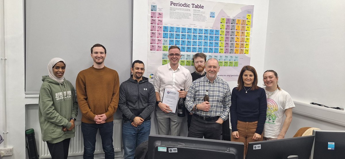 Celebrating Dom's Viva Today! Congratulations to our new Dr!!!