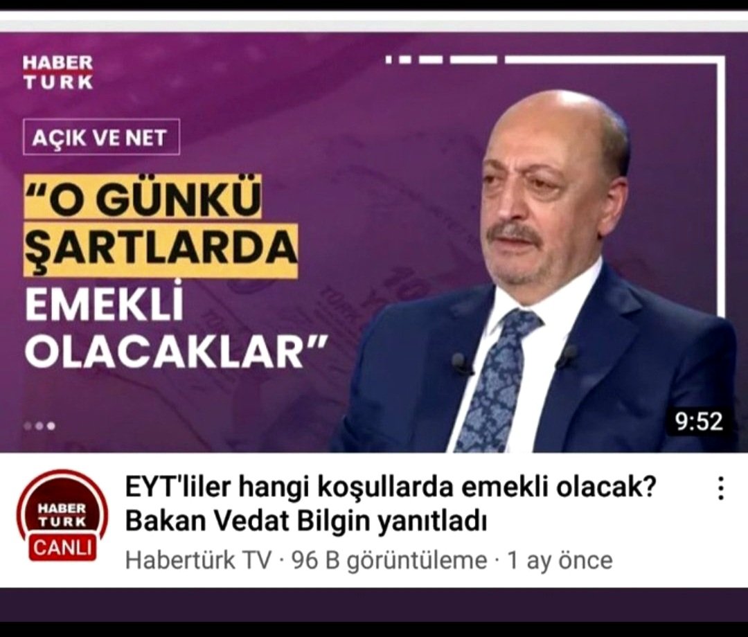 <a href="/EYTLEVENTATACA1/">LEVENT ATACAN EYT-EF GEN.BŞK.YARD  💛💙</a> EYT Çözülmedi❗️
Geriye aleyhte işletilen
4447  yasayla Haklarımız,
elimizden alındı❗️
8 Eylül 99 Öncesi,

🔴5000 PİRİM
🔴3600 Kısmi Emeklilik
Yasal Hakkımızdır. LÜTFEN.
<a href="/RTErdogan/">Recep Tayyip Erdoğan</a>
<a href="/isikhanvedat/">Prof. Dr. Vedat Işıkhan</a>
<a href="/_cevdetyilmaz/">Cevdet Yılmaz</a>
<a href="/Yenisehirlioglu/">Bahadır Yenişehirlioğlu</a>
<a href="/RTEdijital/">Erdoğan Dijital Medya</a>
<a href="/TBMMGenelKurulu/">TBMM Genel Kurulu</a>

#5binKısmiYokSayılamaz