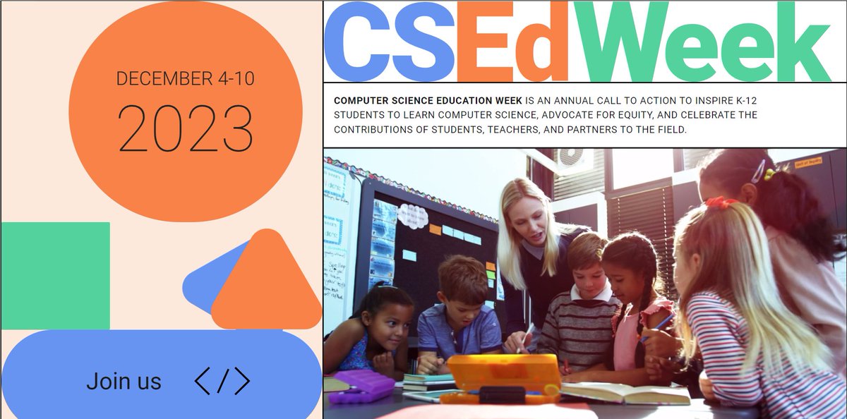 BLaSTIU17's tweet image. It's #CSEdWeek! This year, the Computer Science Teachers Association has identified #impactsofcomputing as the focus. Thank you CS teachers and any teachers working to grow the capacity and love for Computer Science in our region. You are where the #impactsofcomputing starts!