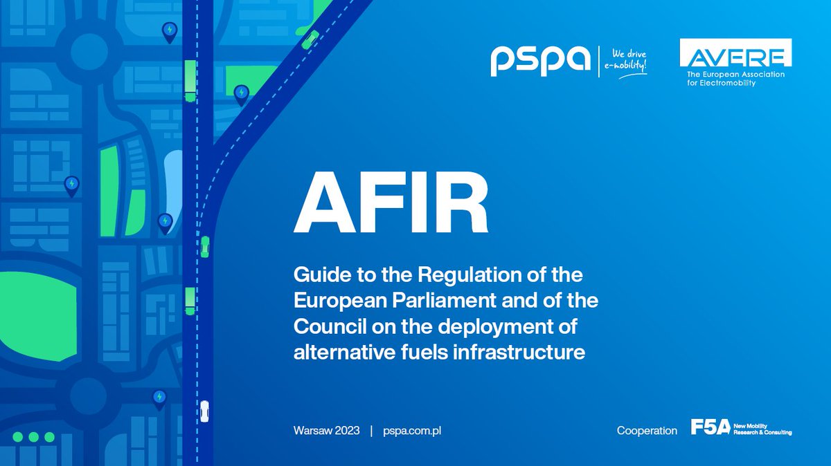 📣📄 #AFIR has raised many questions regarding implementation.
Together with our Polish member @_PSPA, we share below an accessible infographic guide that presents the most relevant AFIR objectives for drivers, operators, and Member States 👇👇
avere.org/blogpages/poli…