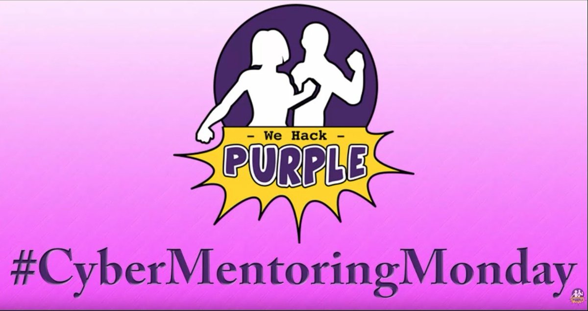 #CyberMentoringMonday

Please consider joining the #WeHackPurple's community (free), to learn about AppSec, DevSecOps, Cloud Security, and meet new (awesome) people!

ow.ly/TpQH50Hp6yp