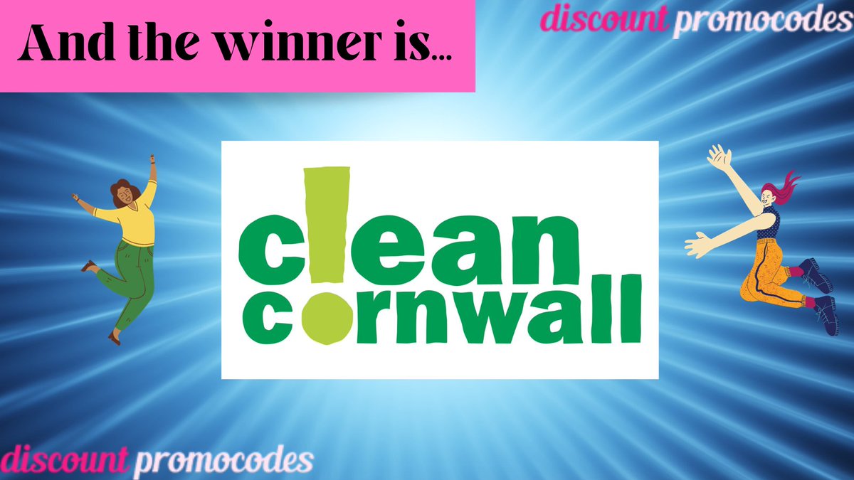 Discount Promo Codes (@discpromocodes) on Twitter photo Congratulations to <a href="/CleanCornwall/">Clean Cornwall</a>, the winners of our November 2023 #charity poll!
A huge thank you to all the amazing charities who took part and to everyone who voted. We will announce the #donation amount in March. In the meantime, don't forget to #vote in our #December poll! Congratulations to <a href="/CleanCornwall/">Clean Cornwall</a>, the winners of our November 2023 #charity poll!
A huge thank you to all the amazing charities who took part and to everyone who voted. We will announce the #donation amount in March. In the meantime, don't forget to #vote in our #December poll!