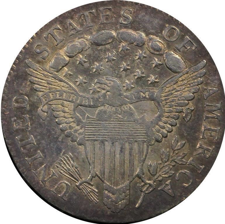 Legend was lucky enough to consign not one, but TWO extremely rare varieties of the Draped Bust dime; a 1798 Small 8 in MS65, and a 1798/7 13 Star Reverse. Check out RA62 today to place your pre-bids. Good luck! buff.ly/3R32EWJ