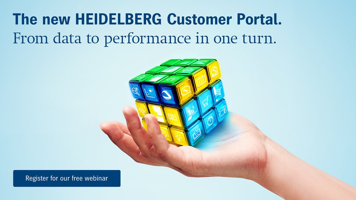 🌟 Calling all print enthusiasts! Don't miss our webinar on the New HEIDELBERG Customer Portal and Print Shop Analytics. Learn about game-changing features first hand to level up your print shop. 🚀 Secure your spot! fcld.ly/customer_porta…  #CustomerPortal #webinar