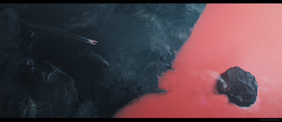 Had an inspiration today for some quick environment practice!
artstation.com/artwork/obqKqL

#conceptart #CGI #environmentconceptart
#art