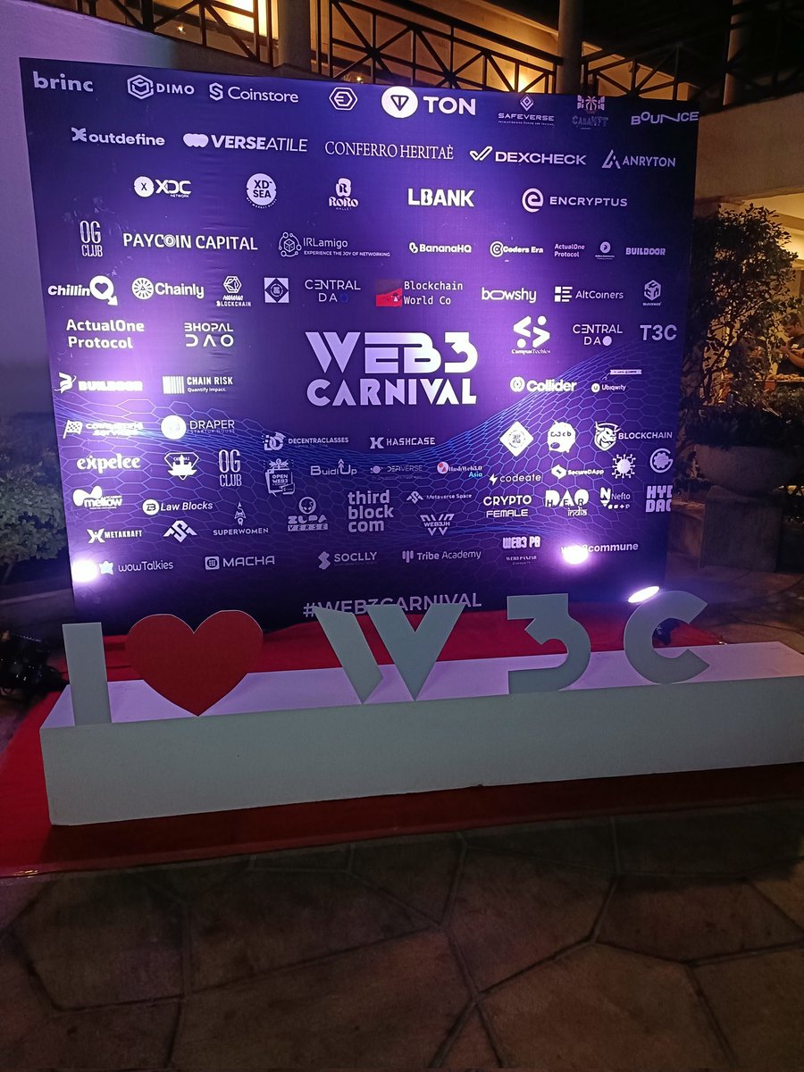 #web3carnival @ Night View